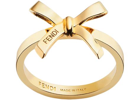 fendi bow ring|genuine Fendi earrings.